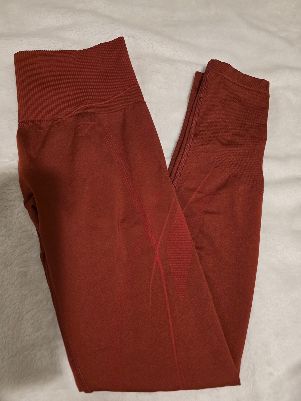 Gymshark  X Analis Cruz Red Seamless Leggings